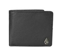 Portafoglio In Pelle Volcom Single Stone - Nero