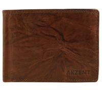 Portafoglio in vera pelle Akzent Da uomo , formato orizzontale 12 x 9,5