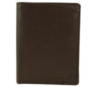 Portafoglio in Vera Pelle Akzent Da Uomo, Formato Verticale, 11 x 9 cm