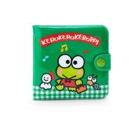 Portafoglio in vinile Kero Keroppi Frog verde Sanrio originale 2023 NUOVO CH