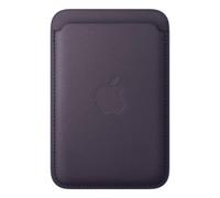 Portafoglio intrecciato fine con MagSafe per iPhone, Purple, Microtwill