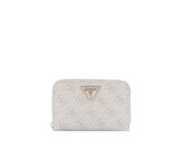 GUESS Portafoglio laurel slg M 4G logo double zip around SD8500164 dove logo