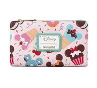 Portafoglio Loungefly Disney Mickey e Minnie Mouse Sweets Flap