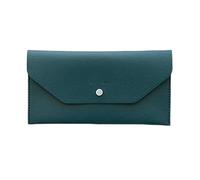 Portafoglio lungo da uomo - busta lunga per denaro dal design sottile | Elegante portafogli per uomo e donna, per lo shopping quotidiano, uscire, appuntamenti e viaggi, Mare verde,