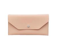 Portafoglio lungo da uomo - lunga busta d'argento dal design sottile | Portafogli eleganti per uomo e donna, perfetti per lo shopping quotidiano, le uscite, gli appuntamenti e i viaggi, rosa, Se