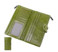 Portafoglio Lungo - Pochette Da Donna, Porta Carte In Pelle | Elegante Astuccio Organizer, Custodia Capiente, Cartella Sottile Con Cerniera, Porta Carte Di Credito, Custodia Da Viaggio, Elegante