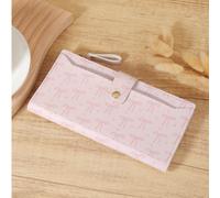 Portafoglio lungo ripiegabile con motivo a cuori, da donna, di moda, moderno e di classe, con ampia capacità, per carte di credito, banconote e monete, ideale per lavoro, studio, tempo libero e come r