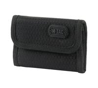 M-Tac Portafoglio Slim Mini Geldbeutel Portemonnaie Geldbörse Karten Geldtasche Elite Gen.II esagonale, Nero, 13*9, Casual