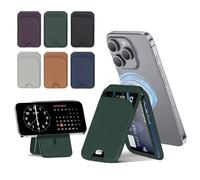 Portafoglio Magnetico Per Iphone, Porta Telefono Da Attaccare Sul Retro Del Telefono, Porta Carte Di Credito Regolabile In Pelle Invisibile Per Iphone 16/15/14/13/12, Non Compatibile Con Iphone 13/12