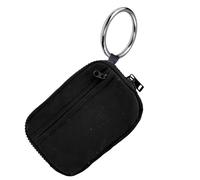 Portafoglio mamma | Portafoglio da polso da donna - Custodia con cerniera con finestra per documenti, portafoglio portachiavi, portamonete da donna, Nero, riferimento alla descrizione