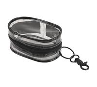 Portafoglio moneta trasparente - portachiavi per borsetta moneta | Borsa per auricolari a portafoglio di portafoglio trasparente, borsa per monete piccole in PVC spessa trasparente, portachiavi multif