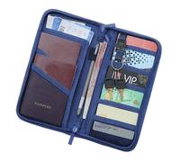 Portafoglio multifunzione per passaporto da viaggio Documenti di identità con