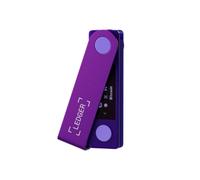 Portafoglio offline Ledger Nano X Viola Bluetooth USB per criptovalute