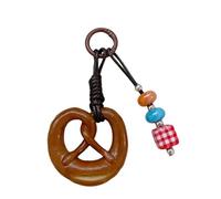Portafoglio Pane Pretzel Creativo Portafoglio Ornamento Per Borse A Sospensione Lo Zaino L'uso Quotidiano E Regali Unici Colletti Da Collezione