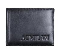 Ac Milan 143189 Milan, Accessori da Viaggio-Portafogli Unisex-Adulto, Nero, Unica