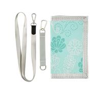 Portafoglio per bambini con fiori carini portafogli per ragazze con tasca portamonete portafogli per bambini con adesivo magico età 5-7 6-8 9-12 anni regali di compleanno, Fiori carini, 1 Size, Casual