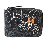 Portafoglio per fisarmonica Loungefly Disney Minnie Mouse Spider Glow con licenz