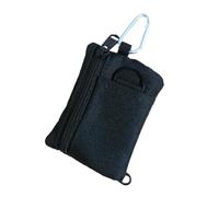 Portafoglio Per Ragazzi - Portafogli in Nylon Per Uomo, Oxford Tessuto Surf Portafoglio | Impermeabile Portachiavi con cerniera, Esterni Portafoglio Sport Per Bambini, A.black Square