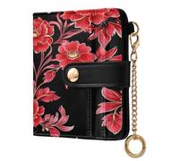 Portafoglio pieghevole da donna splendidamente stampato in pelle PU Fancy portafoglio per ragazze signore borsa