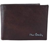 Portafoglio Pierre Cardin uomo in pelle con portamonete e porta carte credito RIFD (MARRONE)