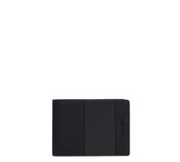 PIQUADRO PORTAFOGLIO UOMO,TESSUTO_PELLE VEGANA PORTAMONETE N - NERO One Size