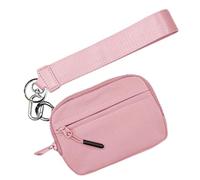 Portafoglio portachiavi da donna - Borsa da polso con cerniera in nylon, compatto | Porta carte di credito Portafoglio Iris impermeabile di seconda generazione per una protezione sicura