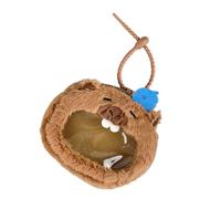 Portafoglio portachiavi in peluche con interni spaziosi, pratica borsa Cpin per carte di credito organizzato per tutti i giorni essenziale morbido peluche Capybara Pouch Organizer, Uccello, Bellezza