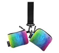 Portafoglio portamonete da donna porta carte sottile portatile con cerniera portamonete con tasca portamonete per signore ragazze confezione da 2, Colore 6, 4.13"(L) x 3.5"(W), Accessorio da viaggio