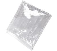 Portafoglio Pvc Trasparente Cerniera, Borsa Carte e Monete | Formato Compatto, Leggero e Semplice, Facile da Trovare, Mantiene gli Oggetti Puliti