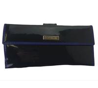 Portafoglio Ricamato Nero POPINJAY Da Donna #BX1 Taglia Unica NWT