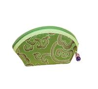 Portafoglio Ricamo, Portafoglio Classico, Borsa Di Monete Cina - Borsa Per Portafoglio Squisita, Borsa Per Gioielli Con Cerniera Per Donne, Borsa Per Gingilli, verde, Consulte la descripción, Vedere
