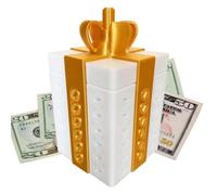 Portafoglio Rompicapo Regalo Stampato in 3D con Labirinto per Contenere | Scherzo Riutilizzabile Porta Carte Regalo per Adulti Famiglia Festa Compleanno Natale Caccia al Tesoro