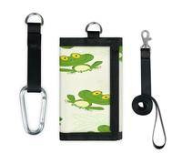 Portafoglio sottile con animali rana piccola tasca organizer per denaro borsa rana divertente leggera borsa portatile