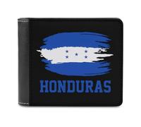 Portafoglio sottile con bandiera dell'Honduras e tasca frontale con porta carte di credito per donne e uomini, Stile:, Taglia unica, Per tutte le stagioni
