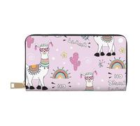 Portafoglio sottile in pelle per uomo e donna - Portafoglio senza drammi lama per uomo e donna con cerniera