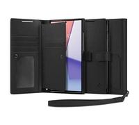 Portafoglio Spigen S Plus, nero - Samsung Galaxy S23 Ultra