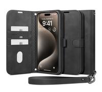 Portafoglio Spigen S Pro, nero - iPhone 15 Pro