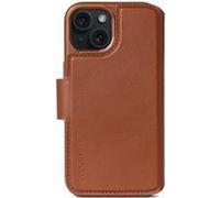 Portafoglio staccabile in pelle per iPhone 15 Plus Tan NEW