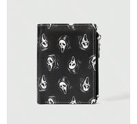 Portafoglio stile gotico, design creativo con gemme a forma di lacrima, stella, sole, spada e pentagramma, portamonete con cerniera, porta carte di credito di moda casual Mediostampa dappertuttoPoliur