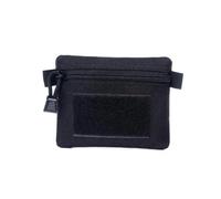 Portafoglio tattico 1000D, porta carte, portachiavi, tasca portatile for soldi, for caccia e campeggio(BK)