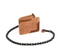 Portafoglio Trip Machine Rodeo Vintage Tan 9 x 11,5 cm chiuso e 9 x 23,5 cm a...