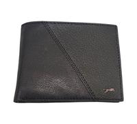 PORTAFOGLIO UOMO CLASSICO IN VERA PELLE JAGUAR COLORE BLACK