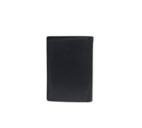 Portafoglio Uomo/Donna in Vera Pelle Tascone Verticale completo con Portamonete Portadocumenti e Carte di Credito. Scatola Regalo Marchio Enrico Coveri ART. 760-43 (NERO)
