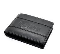 Portafoglio uomo FC INTER in Vera Pelle ufficiale portamonete porta carte nero