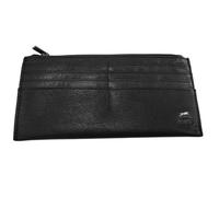 Portafoglio Uomo In Pelle Jaguar Portadocumenti Carte Credito Banconote Con Zip