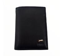 Portafoglio Uomo Jaguar Portamonete Carte Credito Verticale In Vera Pelle