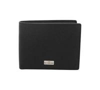 Portafoglio uomo john richmond nero jr-w109 in pelle martellata