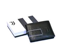 PORTAFOGLIO UOMO JUVENTUS FC CALCIO ORIGINALE VERA PELLE LOGO PRODOTTO UFFICIALE