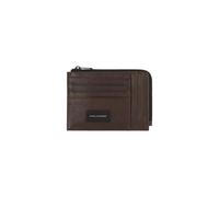 PIQUADRO Harper Custodia per carte di credito in pelle 13 cm