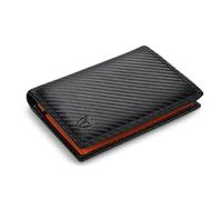 ® Portafoglio Uomo RFID Blocking Pelle Carbonio con 11 Porta Carte di Credito 2